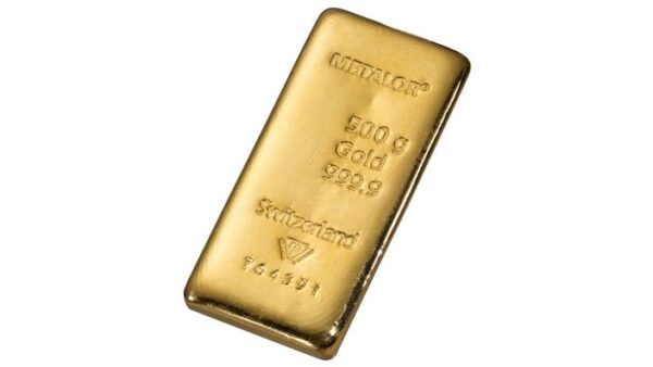 Goudbaar 500 Gram | Metalor