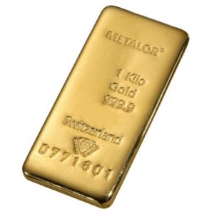 Goudbaar 1 Kilogram | Metalor