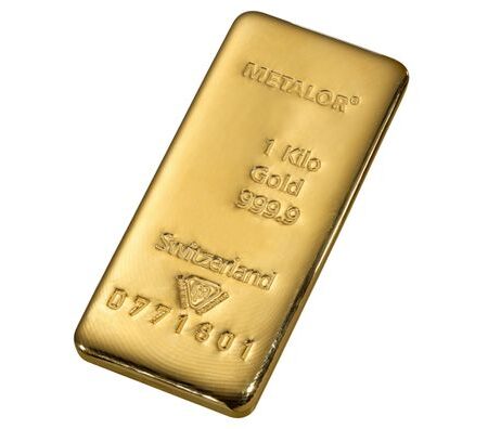 Goudbaar 1 Kilogram | Metalor