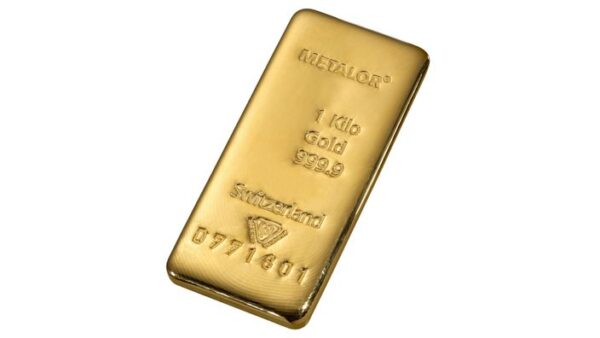 Goudbaar 1 Kilogram | Metalor