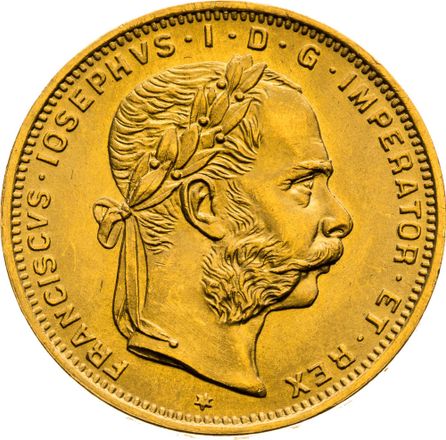 8 Oostenrijkse Florint - 1892 Restrike | Beperkt Aanbod