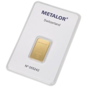 Goudbaar 5 Gram | Metalor
