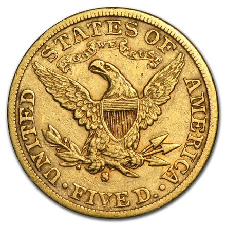5 Amerikaanse Dollar | Half Eagle