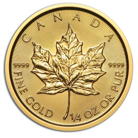 Maple Leaf | 1/4 Troy Ounce