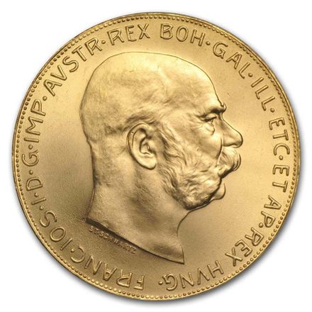 100 Oostenrijkse Corona | 1915 Restrike