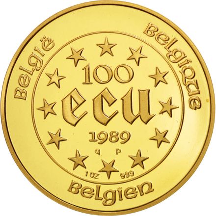 100 Belgische ECU