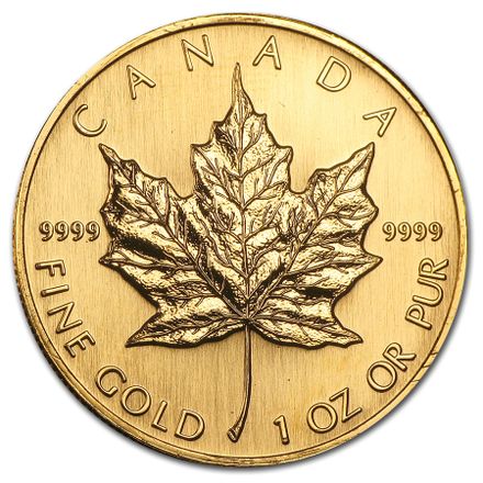 Maple Leaf Pré 2015 | 1 Troy Ounce