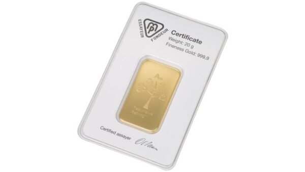Goudbaar 20 Gram | Metalor – Image 2
