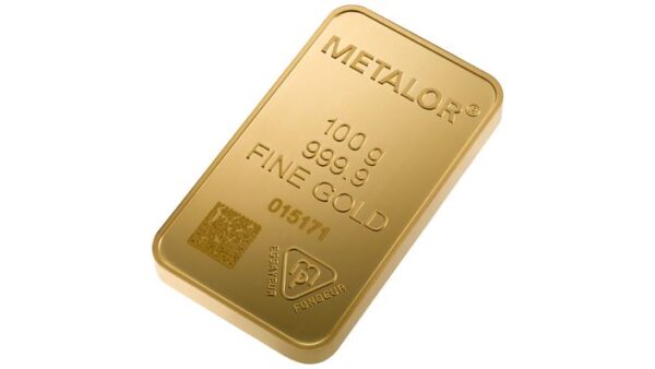 Goudbaar 100 Gram | Metalor – Image 3