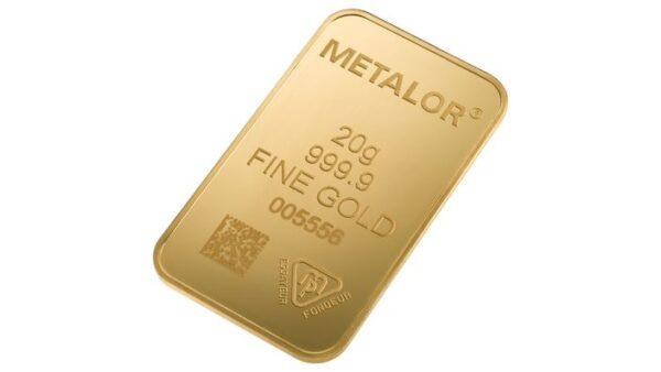 Goudbaar 20 Gram | Metalor – Image 3