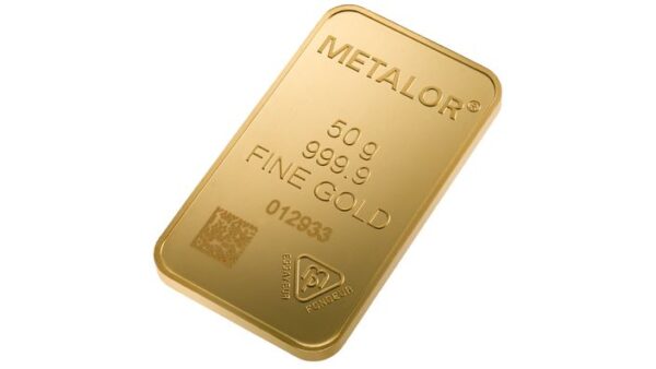 Goudbaar 50 Gram | Metalor – Image 3